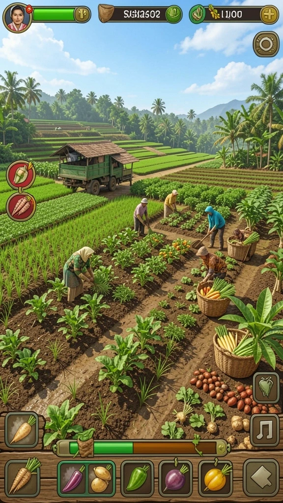 Tampilan antarmuka yang intuitif dan menarik.