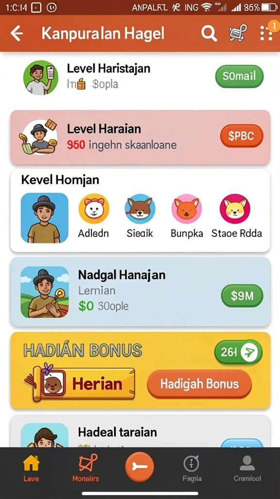 Bonus menarik yang sering muncul saat bermain.