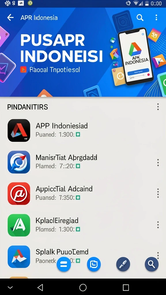 Tampilan antarmuka yang modern dan menarik.