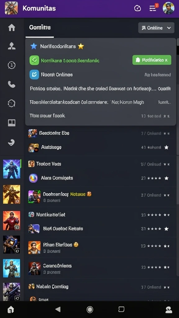 Screenshot menunjukkan mode multipemain yang seru dan interaktif.