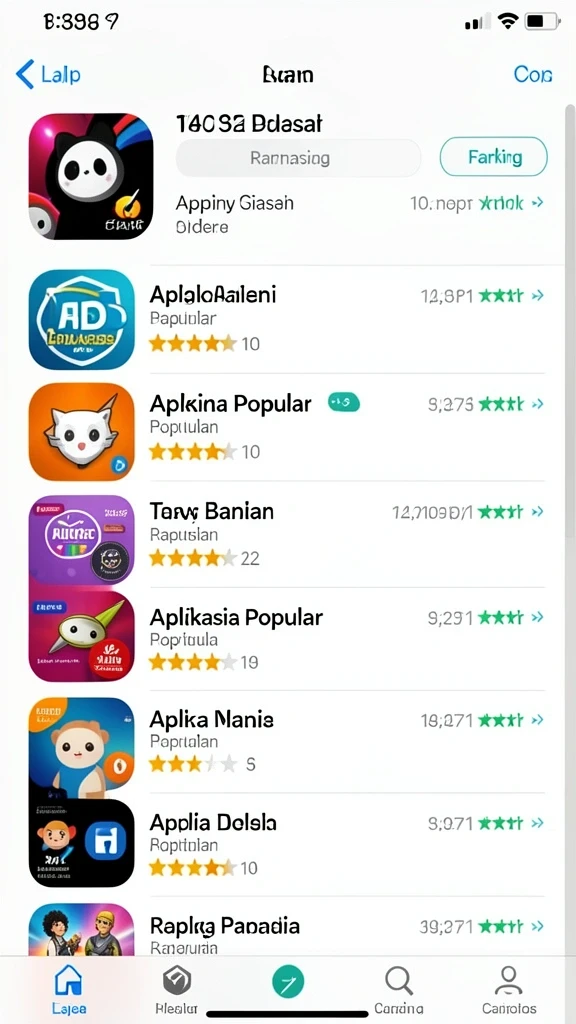 Karakter-karakter seru yang dapat dipilih.