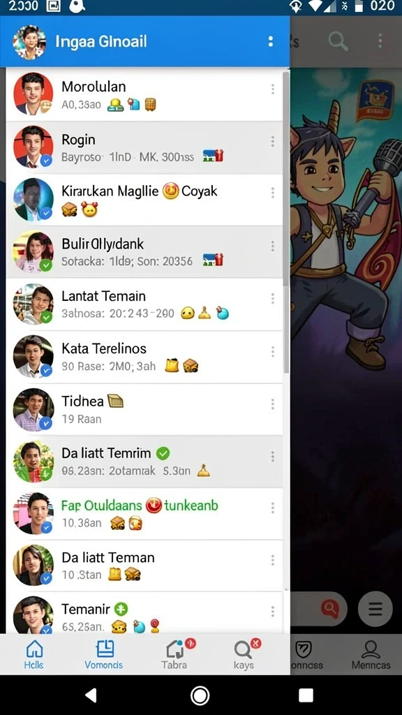 Tangkapan layar menampilkan peta dunia yang luas untuk dieksplorasi.