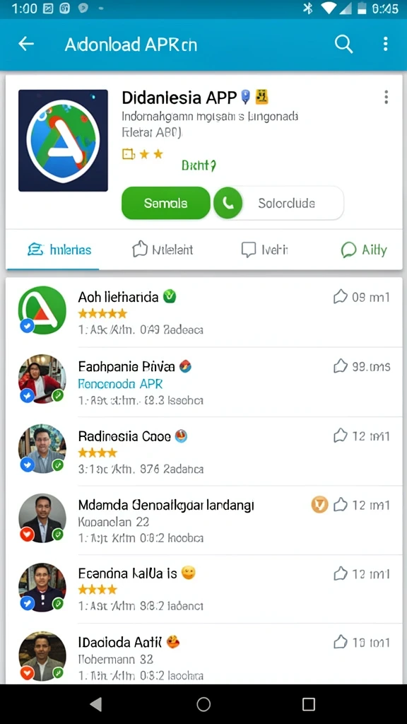 Tampilan antarmuka yang mudah digunakan.