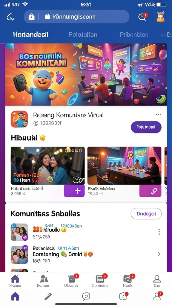 Tampilan antarmuka yang ramah pengguna.