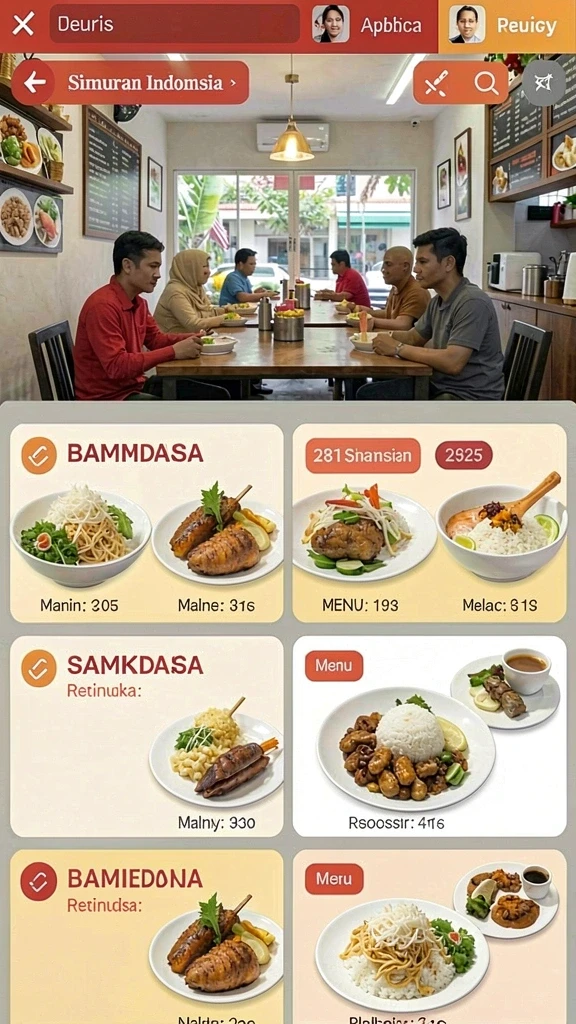 Tampilan antarmuka yang menarik dan intuitif.