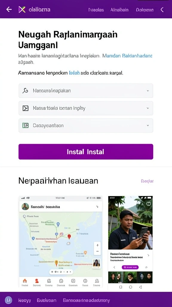 Tampilan antarmuka yang menarik dan responsif.