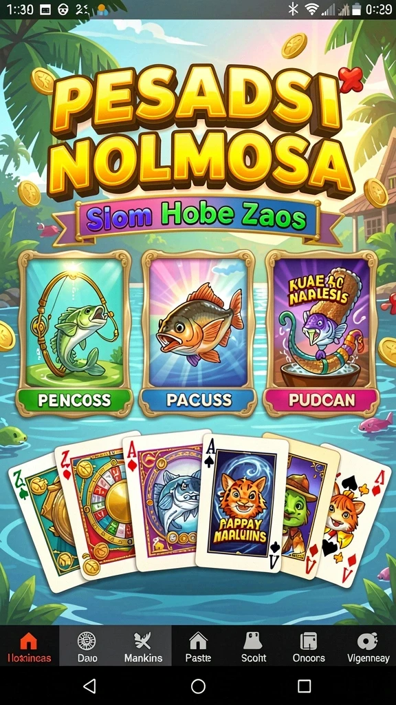 Tampilan utama GG288 yang menarik dan penuh warna.
