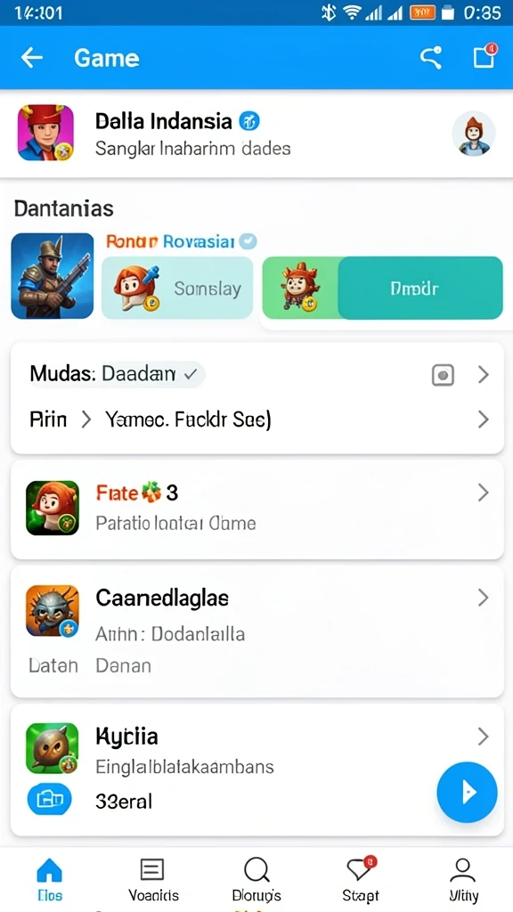 Tampilan antarmuka GILA138 yang menarik dan mudah dinavigasi.