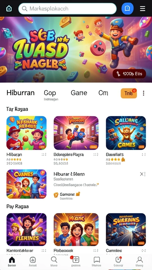 Fitur misi menarik untuk mendapatkan poin tambahan.