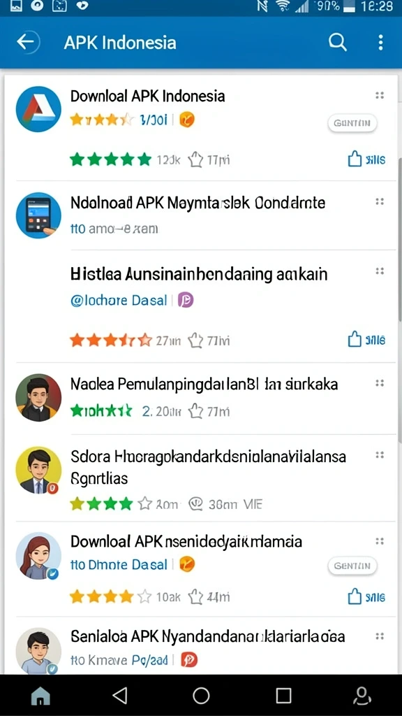 Tampilan mesin slot yang menarik dan colorful.