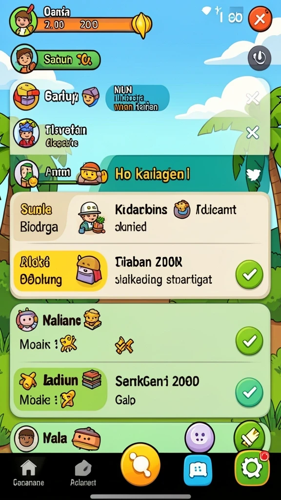 Beragam pilihan permainan yang menantang.