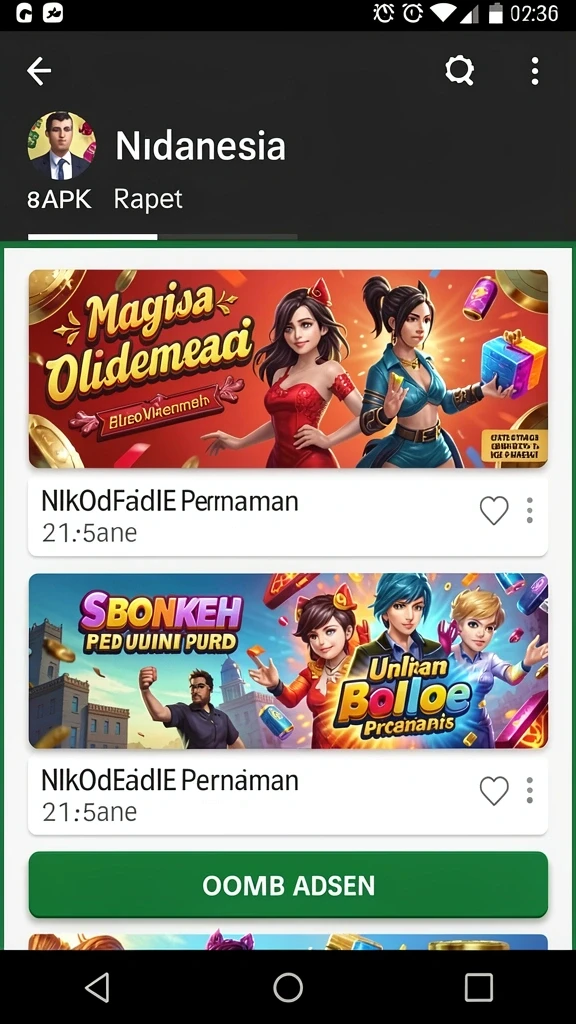 Tangkapan layar dengan pemandangan dunia fantastis.
