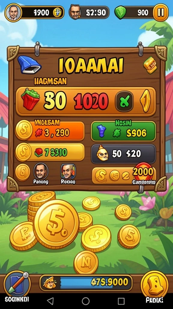 Screenshot menampilkan fitur bonus yang mengasyikkan saat bermain.