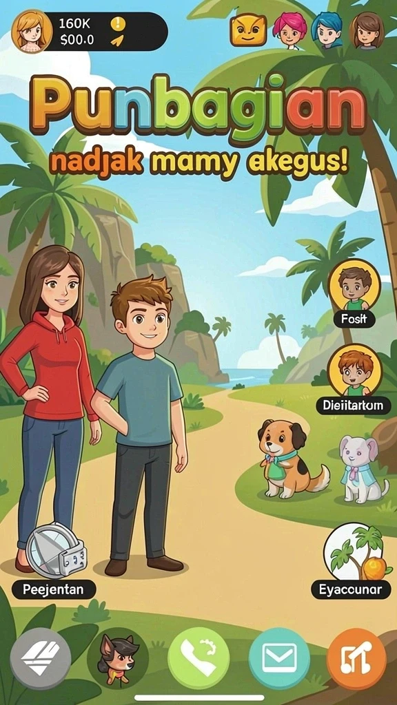 Tampilan antarmuka yang menarik dan mudah digunakan.