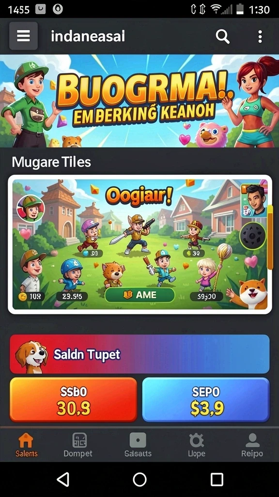 Sistem reward yang memberi motivasi ekstra untuk bermain.