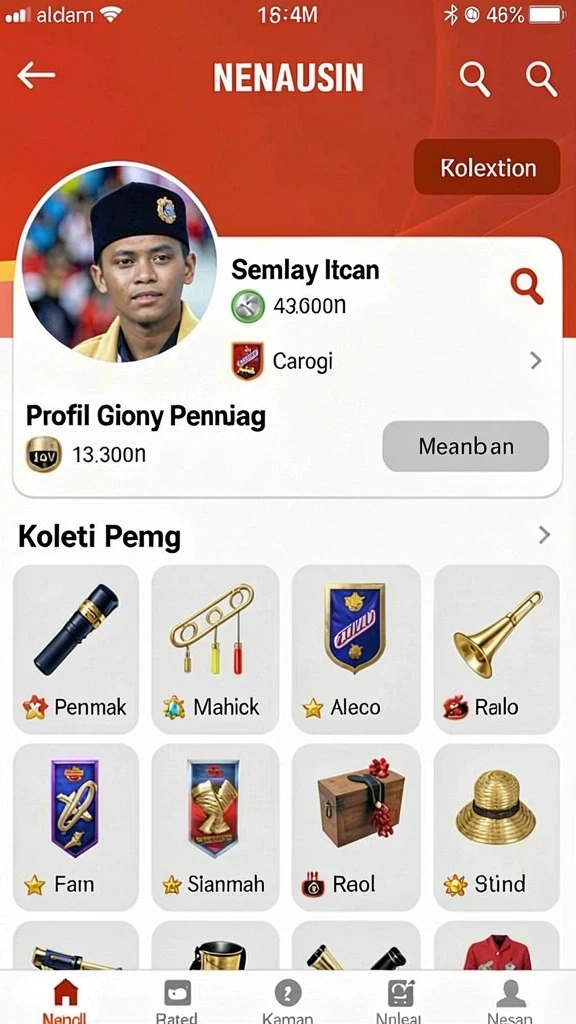 Beragam pilihan permainan yang tersedia.