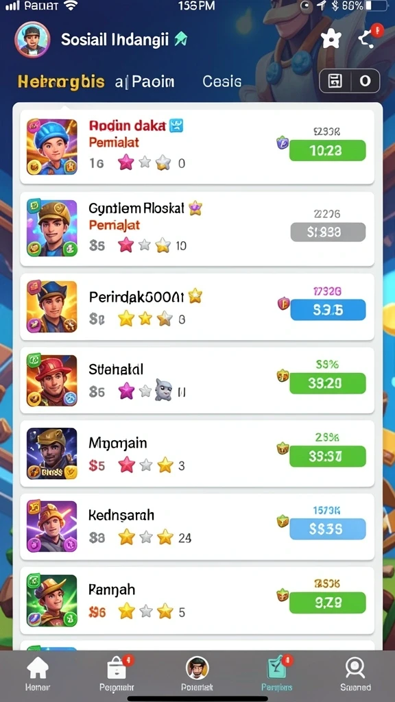 Tampilan antarmuka pengguna yang intuitif dan mudah dipahami.