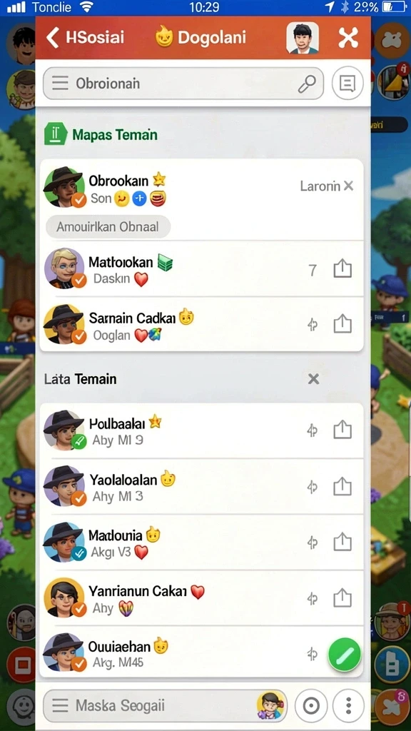 Menyenangkan dengan event dan turnamen seru setiap bulan.