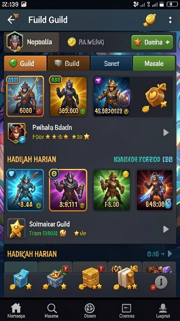 Beragam pilihan permainan judi yang seru.