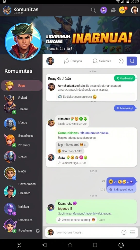 Komunitas aktif berbagi pengalaman dan strategi.