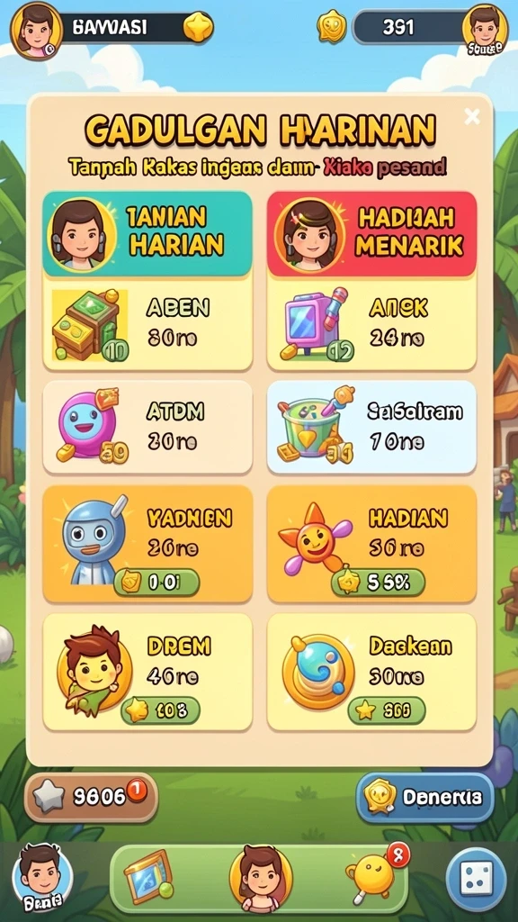 Karakter unik dengan kemampuan berbeda untuk meningkatkan strategi.