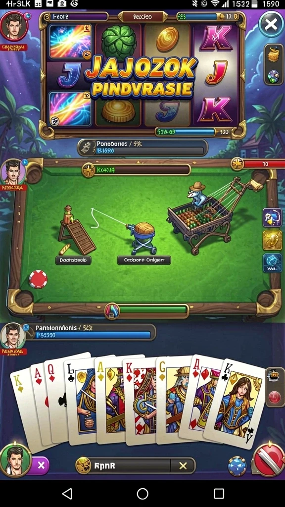 Gameplay interaktif yang membuat pemain terus kembali.