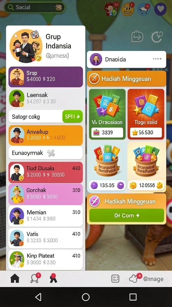 Level menantang dengan rintangan yang beragam.