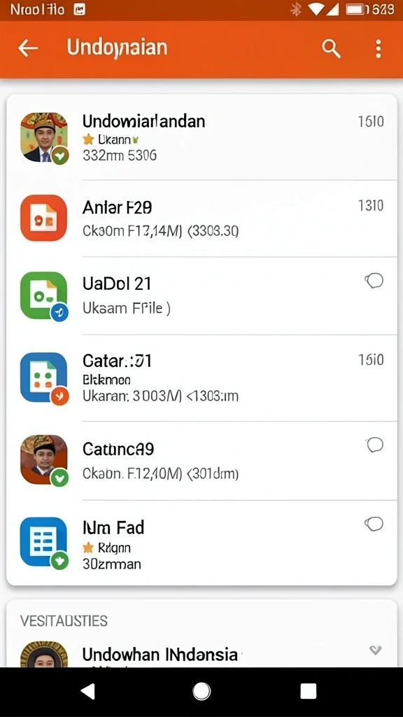 Beragam permainan seru yang dapat dipilih.