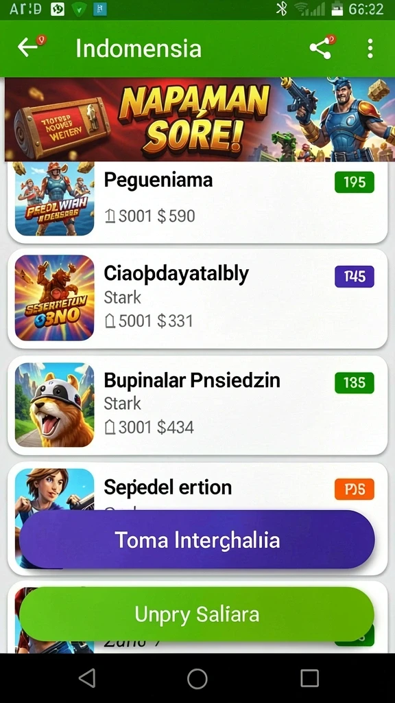 Fitur bonus dan promosi yang menggiurkan.