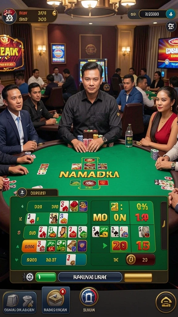Tampilan antarmuka yang intuitif dan menarik.